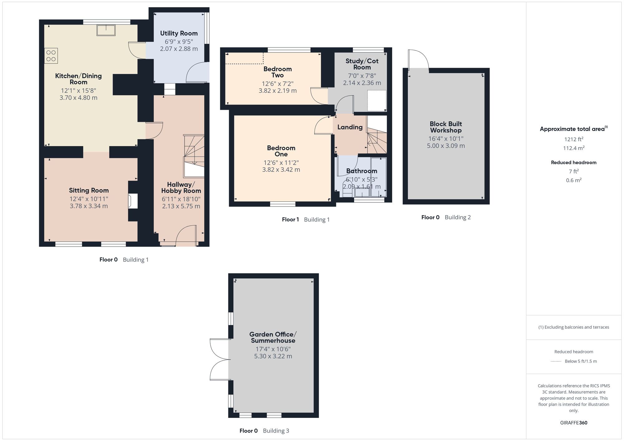 Floorplan of 2 bedroom End Terrace House for sale, Parkway, Camerton, Somerset, BA2