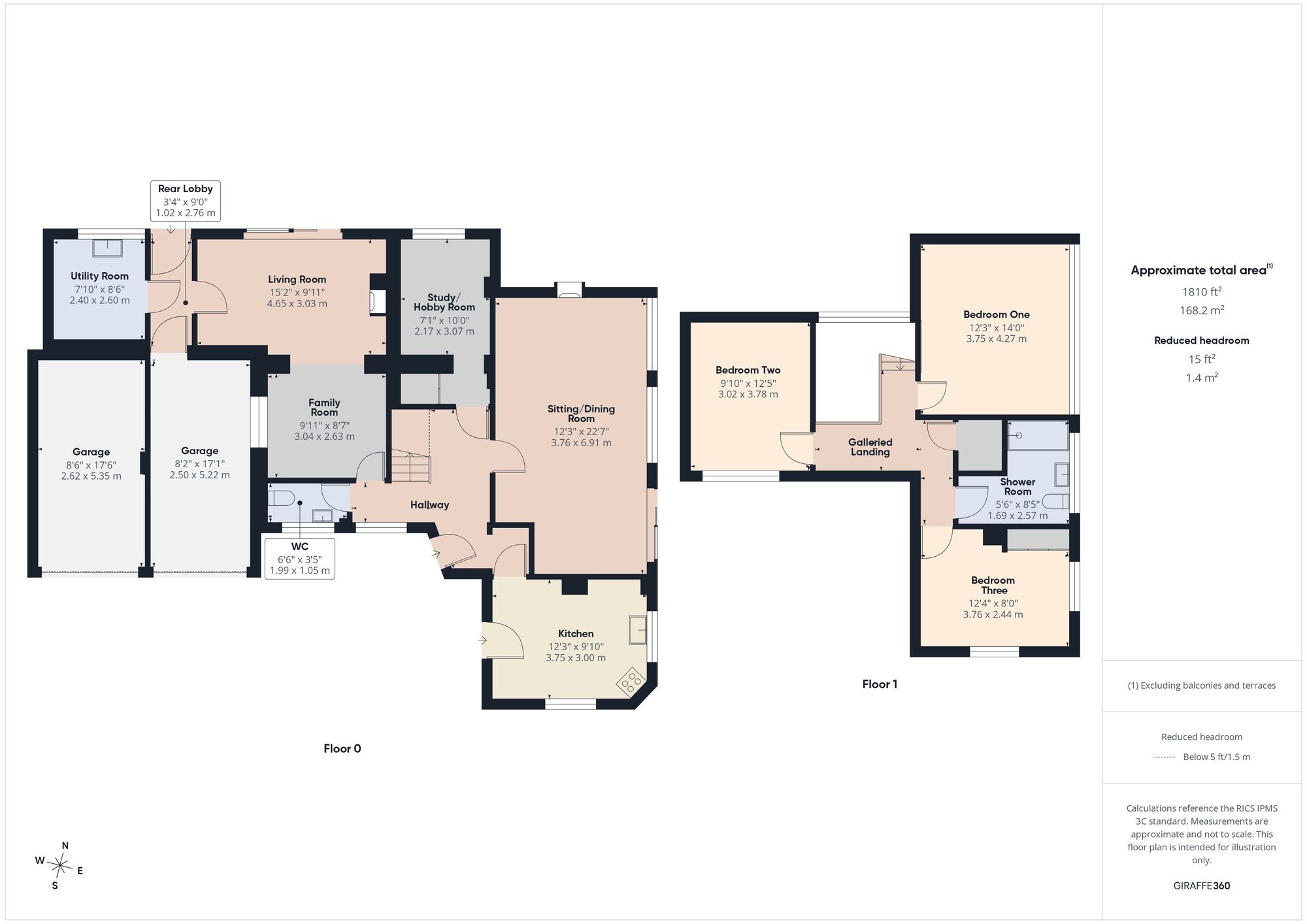 Floorplan of 3 bedroom Detached House for sale, Church Lane, Farrington Gurney, Somerset, BS39