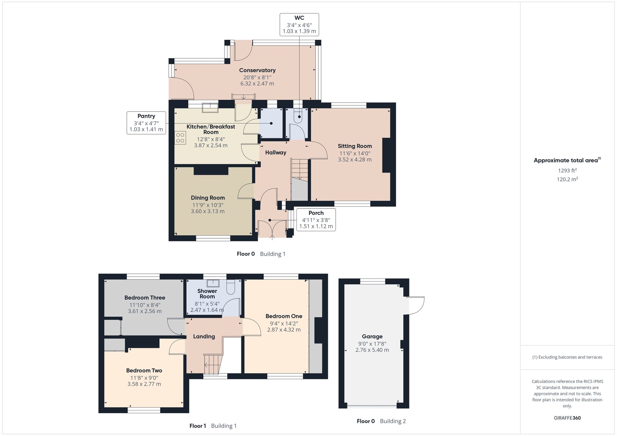 Floorplan of 3 bedroom Detached House for sale, North Road, Timsbury, Somerset, BA2