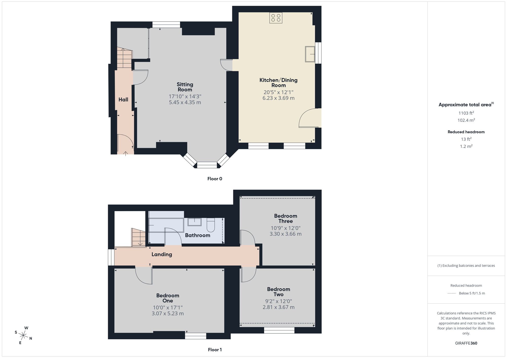 Floorplan of 3 bedroom Semi Detached House for sale, Silver Street, Midsomer Norton, Somerset, BA3