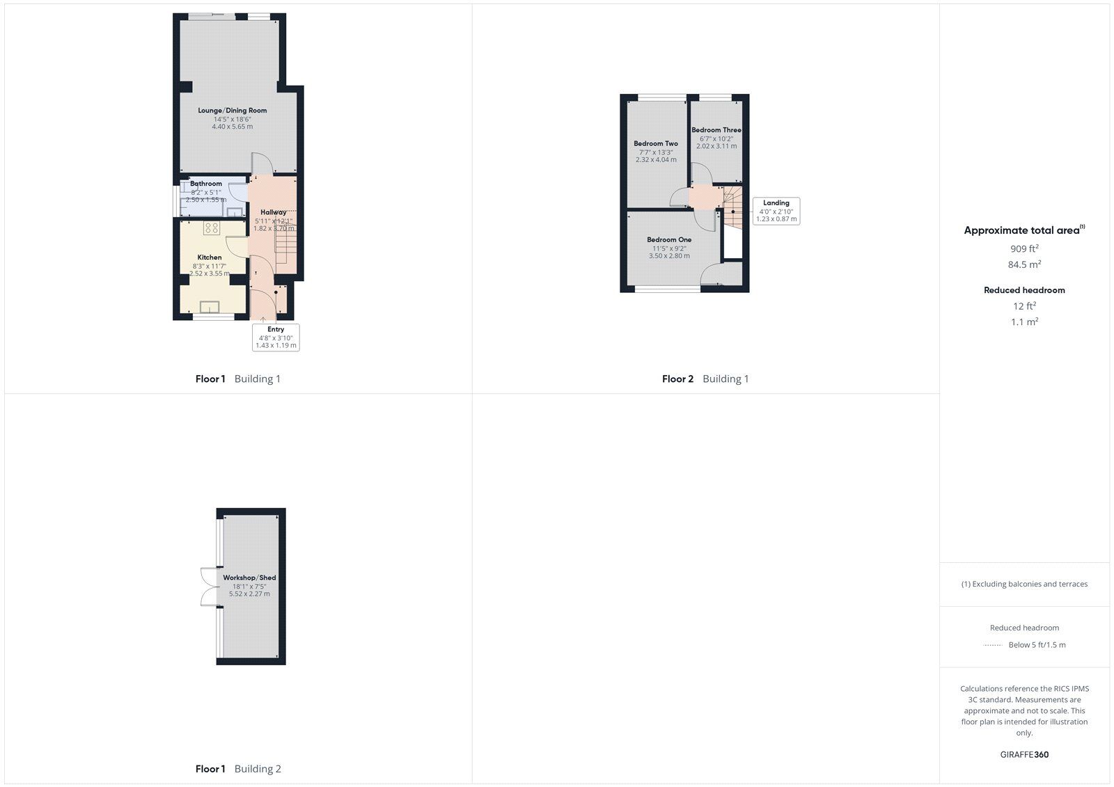 Floorplan of 3 bedroom Semi Detached House to rent, Shelley Road, Westfield, Somerset, BA3