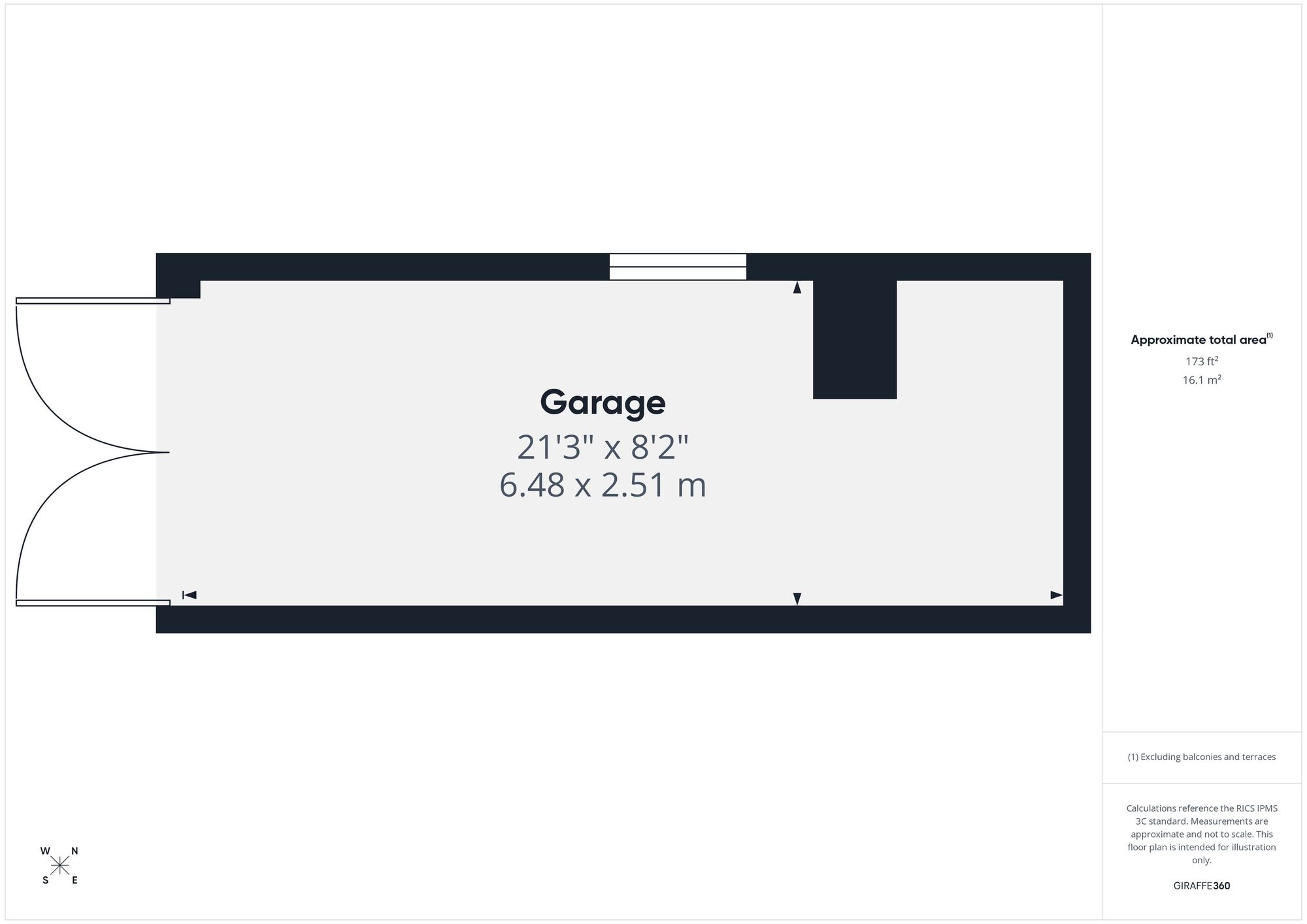 Floorplan of 1 bedroom Detached Land/Plot for sale, Old Pit Terrace, Clandown, Somerset, BA3