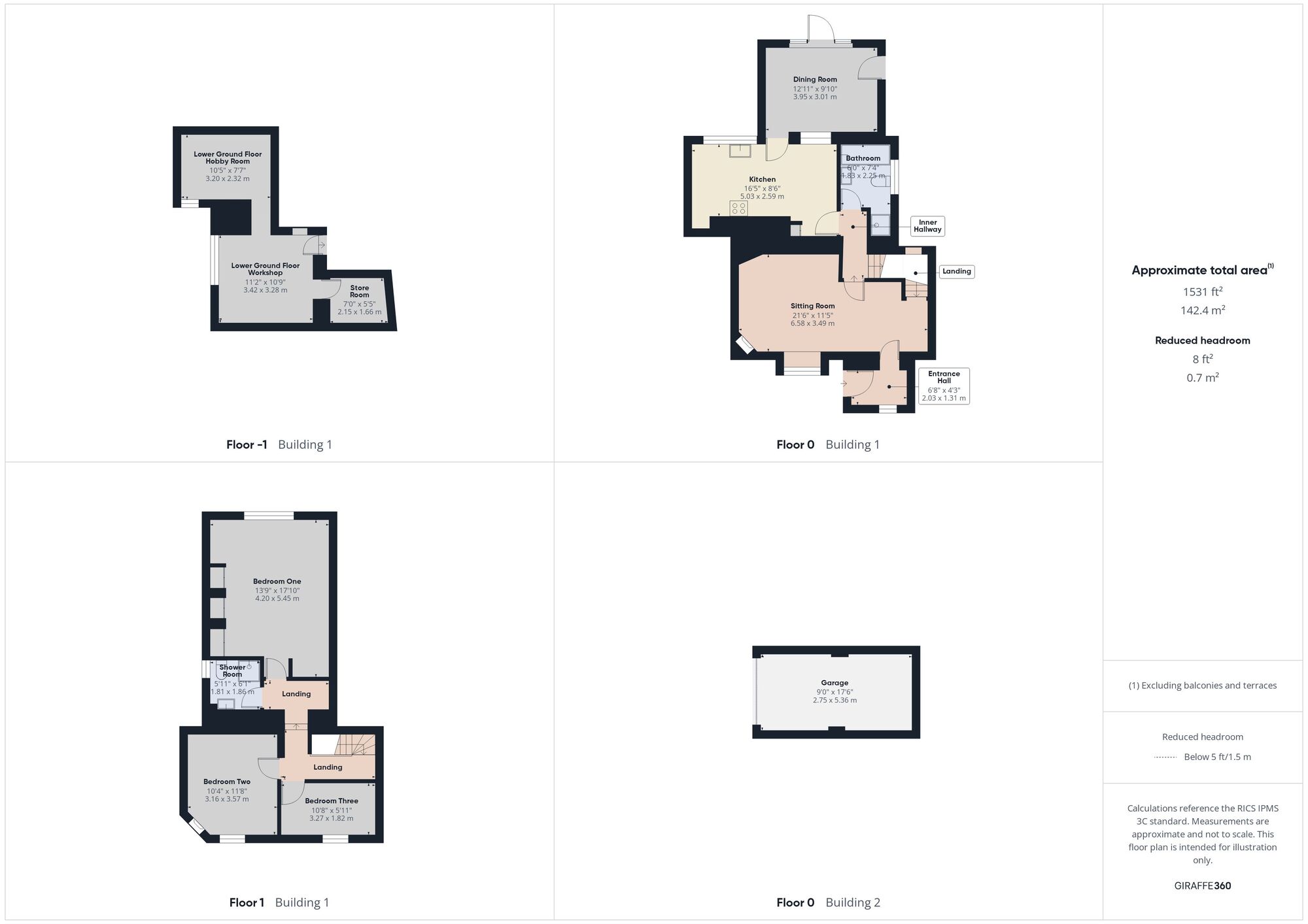 Floorplan of 3 bedroom End Terrace House for sale, Gurney Slade, Radstock, Somerset, BA3