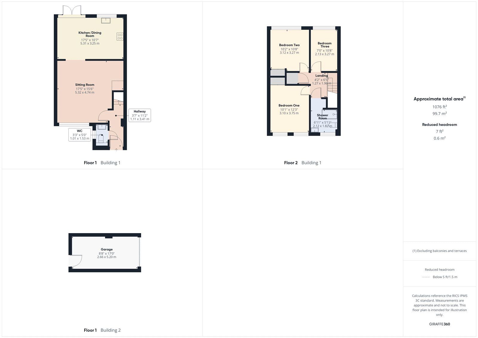 Floorplan of 3 bedroom Mid Terrace House for sale, Ferenberge Close, Farmborough, Somerset, BA2