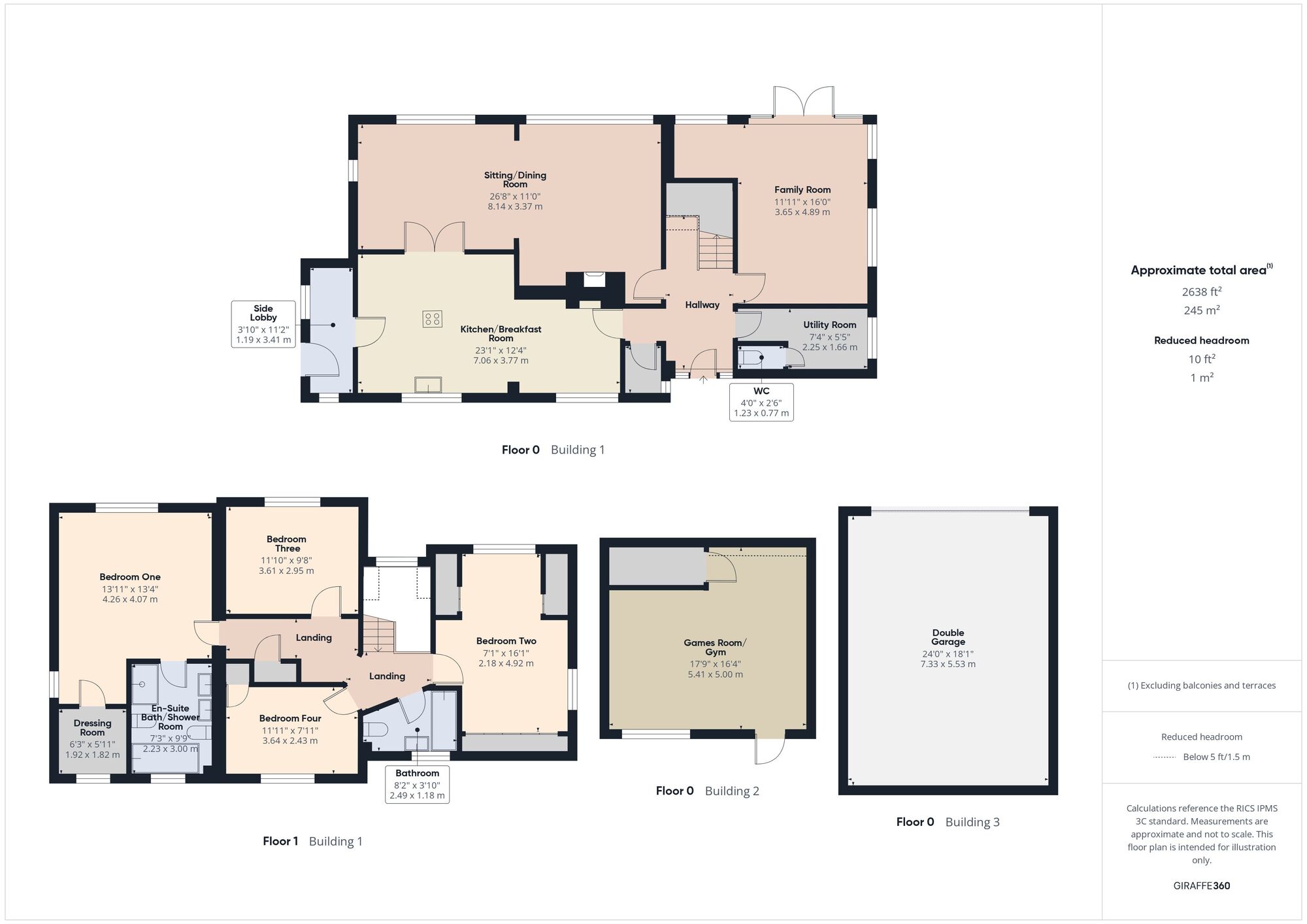 Floorplan of 4 bedroom Detached House for sale, Bath Old Road, Radstock, Somerset, BA3