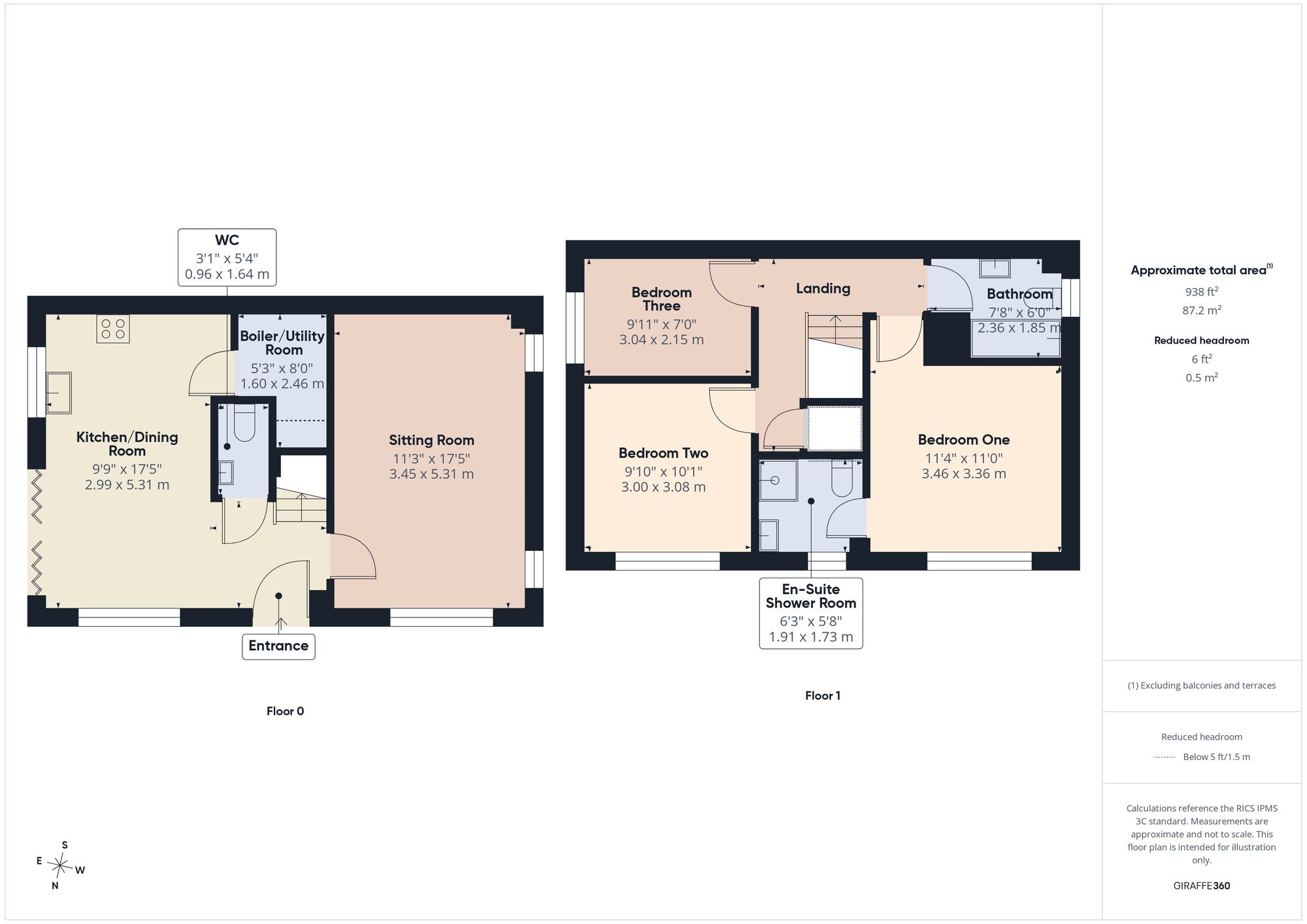 Floorplan of 3 bedroom Detached House for sale, Ramsons Road, Stratton-on-the-Fosse, Somerset, BA3