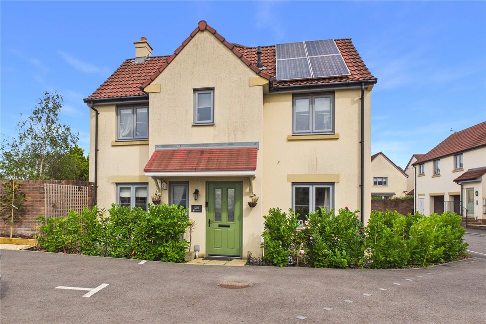Main image of 2 bedroom End Terrace House for sale, Brookside Drive, Farmborough, Somerset, BA2