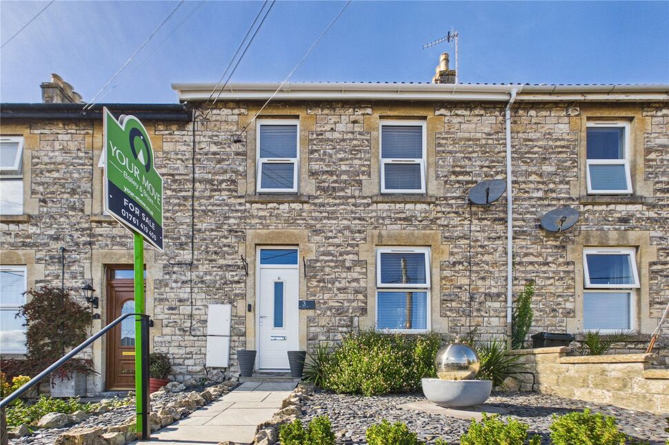 Main image of 2 bedroom Mid Terrace House for sale, Woodborough Road, Radstock, Somerset, BA3