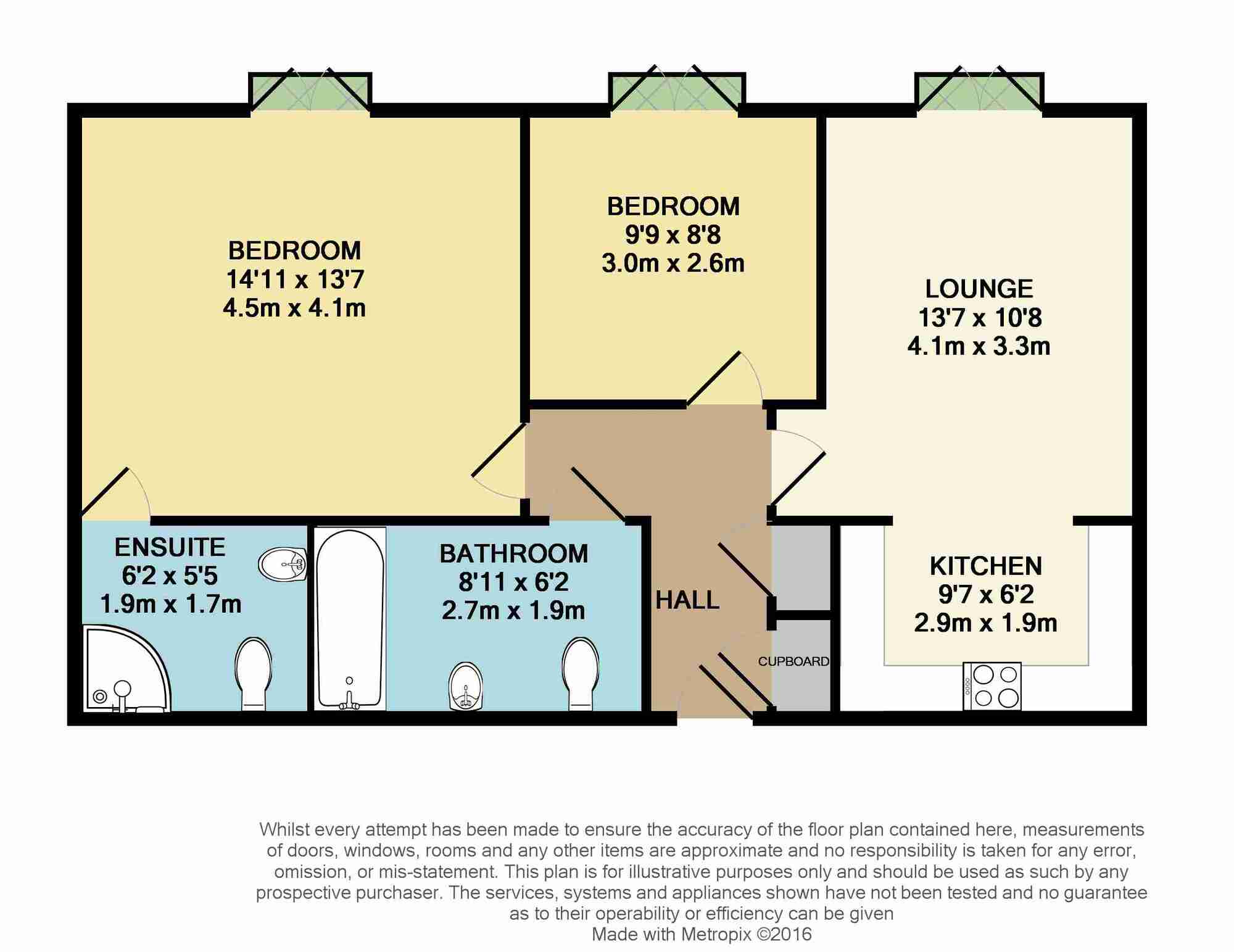 Floorplan of 2 bedroom Flat for sale, Sidestrand Wherry Road, City Centre, Norwich, NR1