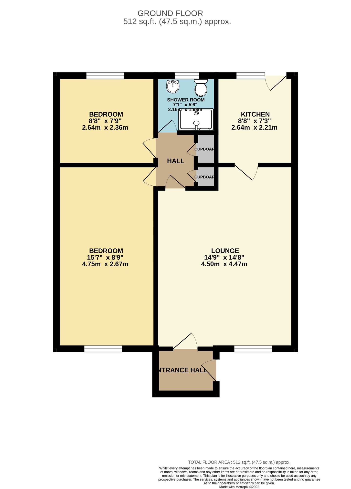 2 bedroom Detached Bungalow for sale, Churchfield Green, St. Williams