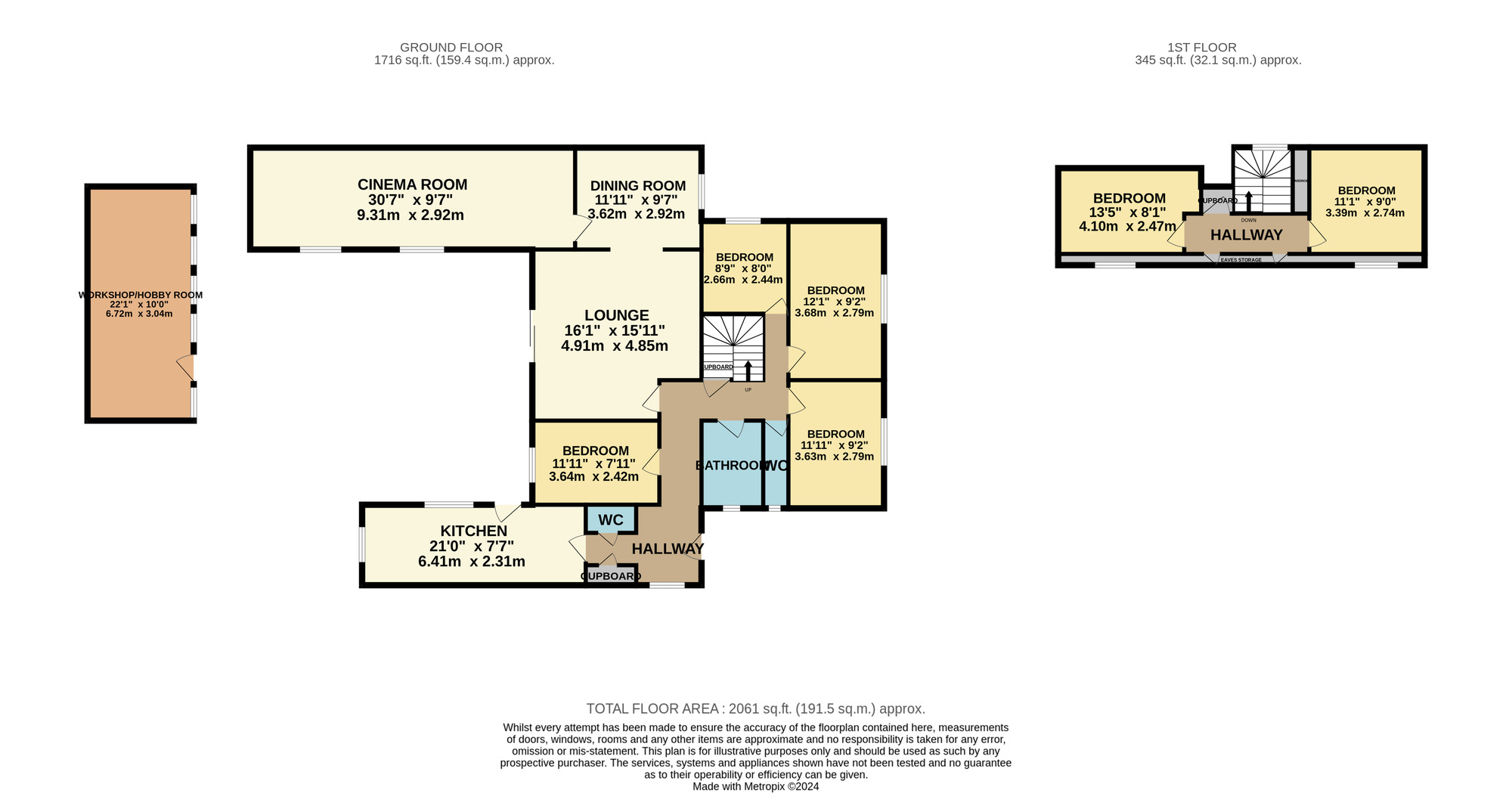 Floorplan of 5 bedroom Detached Bungalow for sale, Hillcrest Road, Norwich, Norfolk, NR7