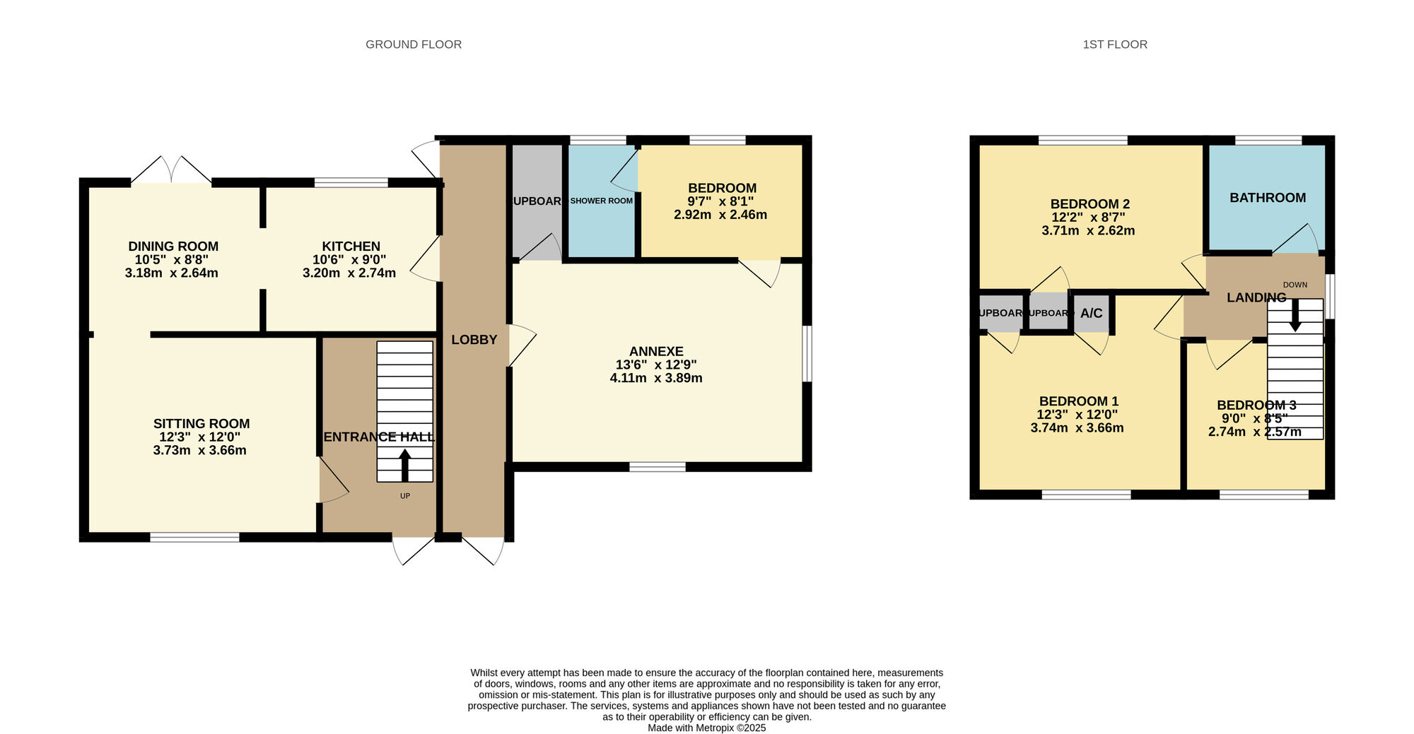 Floorplan of 4 bedroom Semi Detached House for sale, St. Mildreds Road, Norwich, Norfolk, NR5