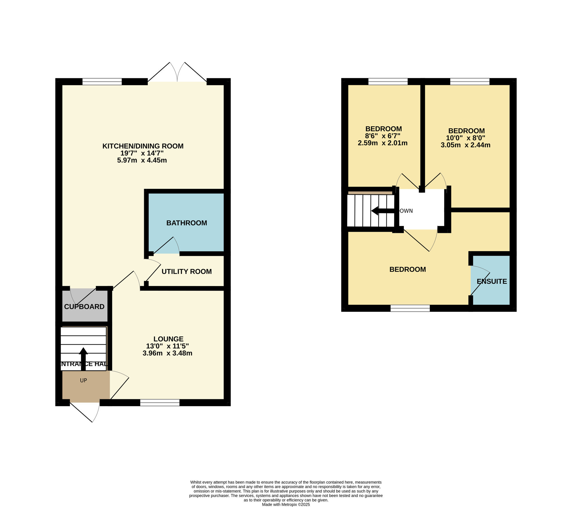 Floorplan of 3 bedroom Semi Detached House for sale, Rushmore Road, Norwich, Norfolk, NR7
