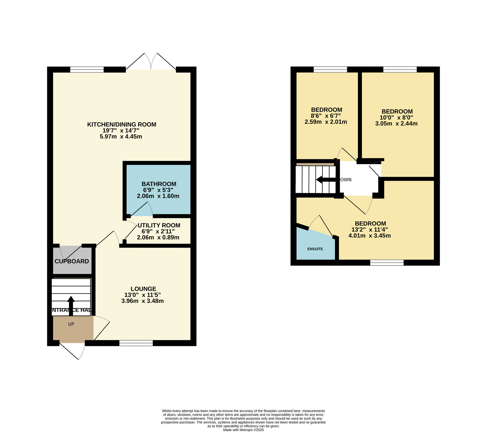 Floorplan of 3 bedroom Semi Detached House for sale, Rushmore Road, Norwich, Norfolk, NR7