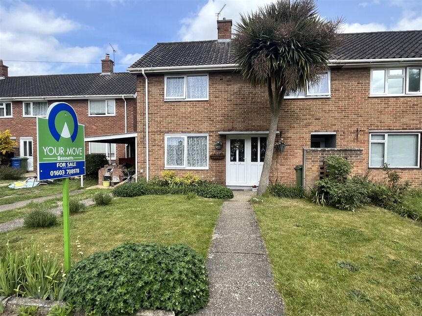 Main image of 3 bedroom End Terrace House for sale, Graham Square, Norwich, Norfolk, NR7