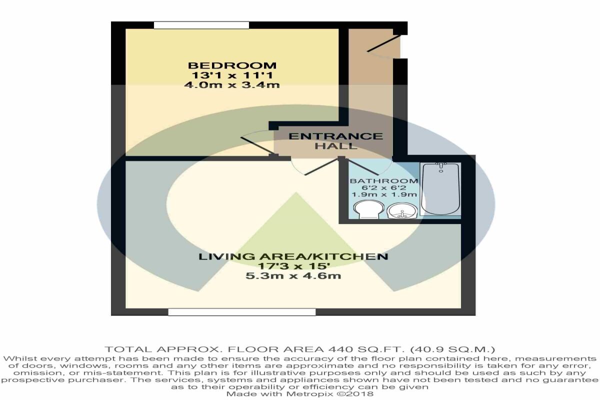 Floorplan of 1 bedroom  Flat to rent, Sheep Street, Northampton, NN1