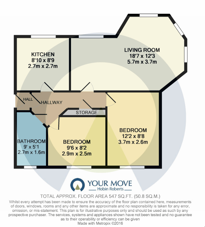Floorplan of 2 bedroom  Flat to rent, Wildacre Drive, Northampton, NN3