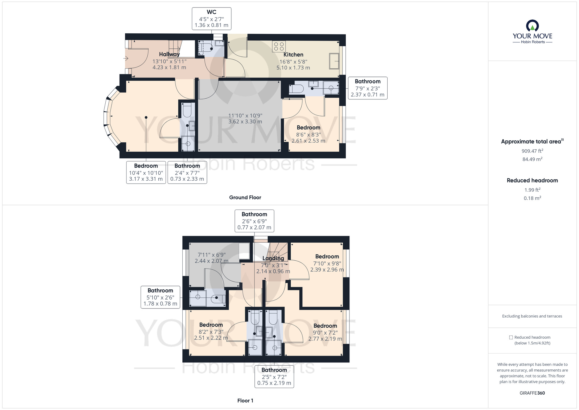 Floorplan of 1 bedroom Property to rent, Parkfield Avenue, Northampton, NN4