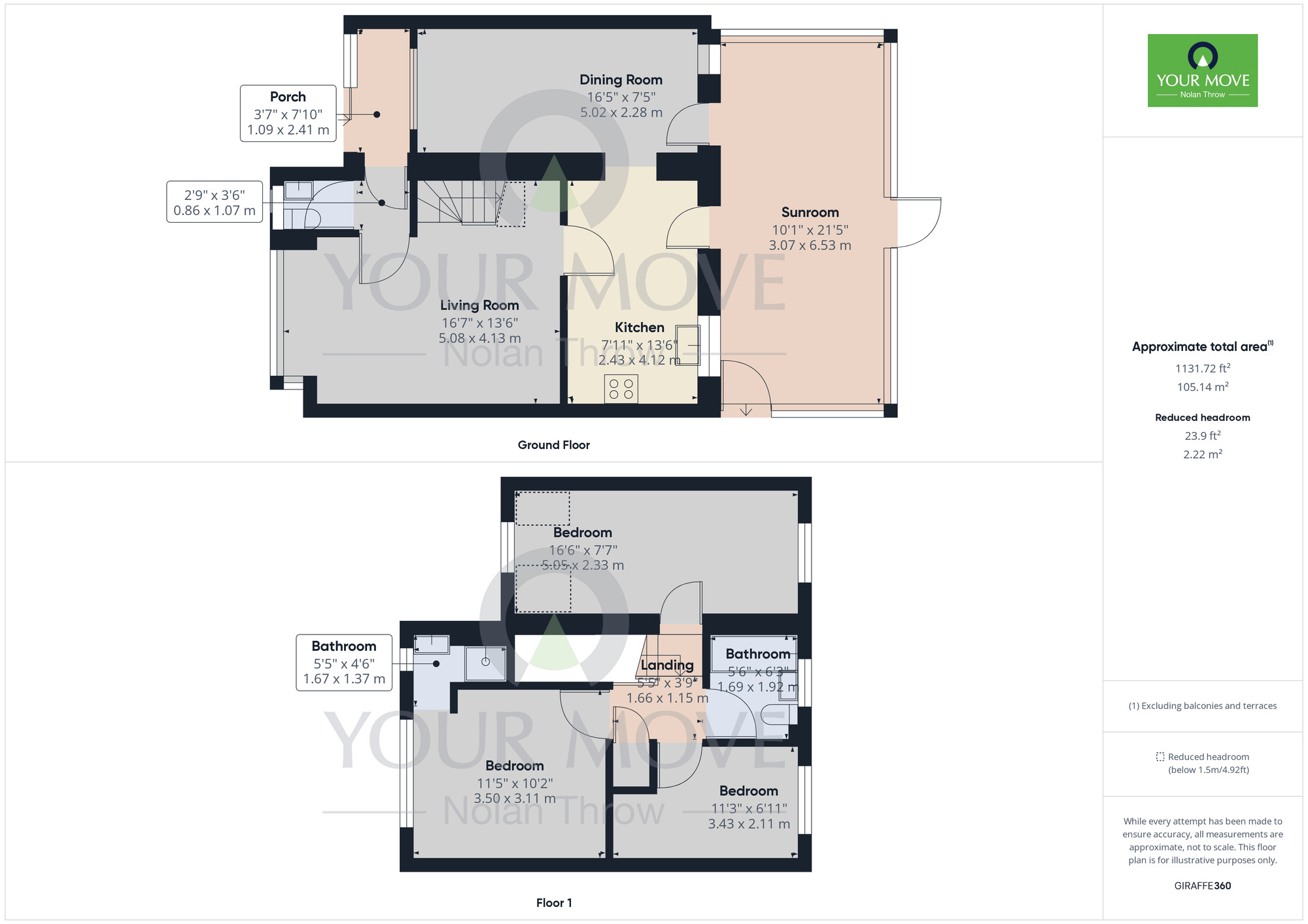 Floorplan of 3 bedroom Semi Detached House to rent, Emley Close, Beau Manor, Northampton, NN3