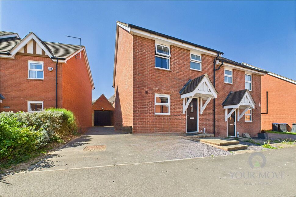 Main image of 3 bedroom Semi Detached House to rent, Glebe Road, Boughton, Northampton, NN2