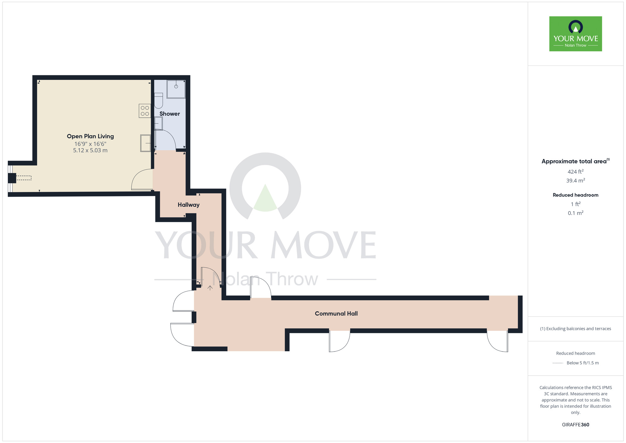 Floorplan of 1 bedroom  Flat to rent, Gold Street, Northampton, NN1
