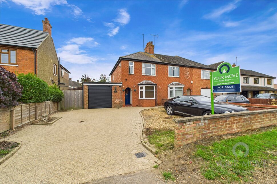 Main image of 2 bedroom Semi Detached House for sale, Bedford Road, Brafield on the Green, Northamptonshire, NN7
