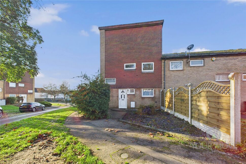 Main image of 3 bedroom End Terrace House for sale, Brackenfield Square, Southfields, Northampton, NN3