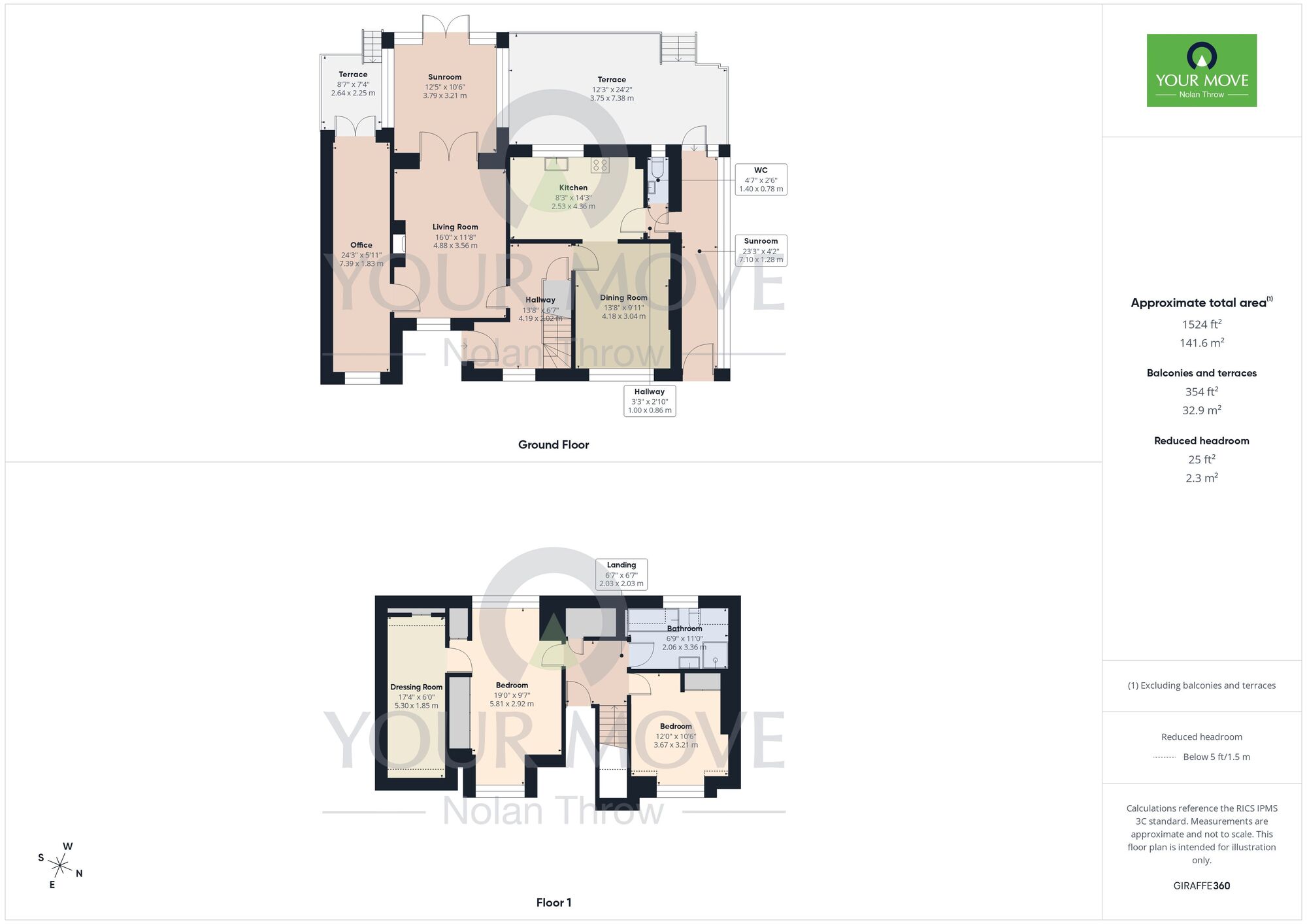 Floorplan of 2 bedroom Detached House for sale, Gipsy Lane, Kettering, Northamptonshire, NN16