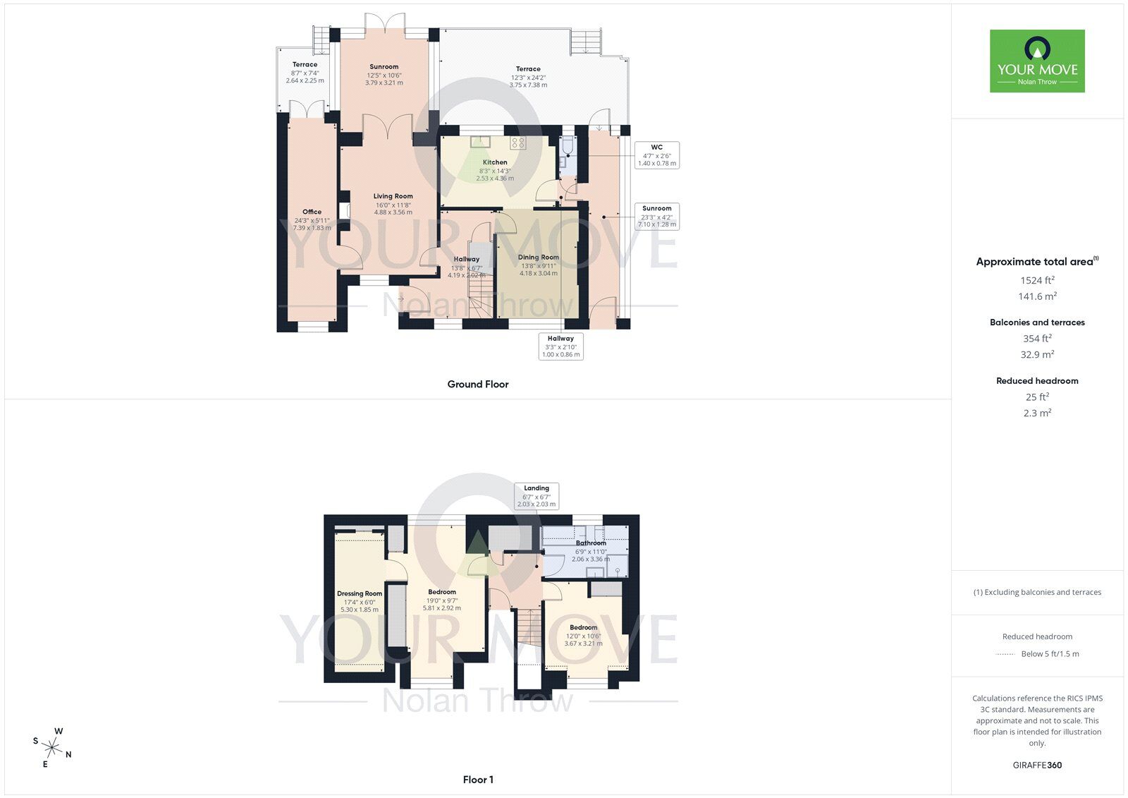 Floorplan of 2 bedroom Detached House for sale, Gipsy Lane, Kettering, Northamptonshire, NN16