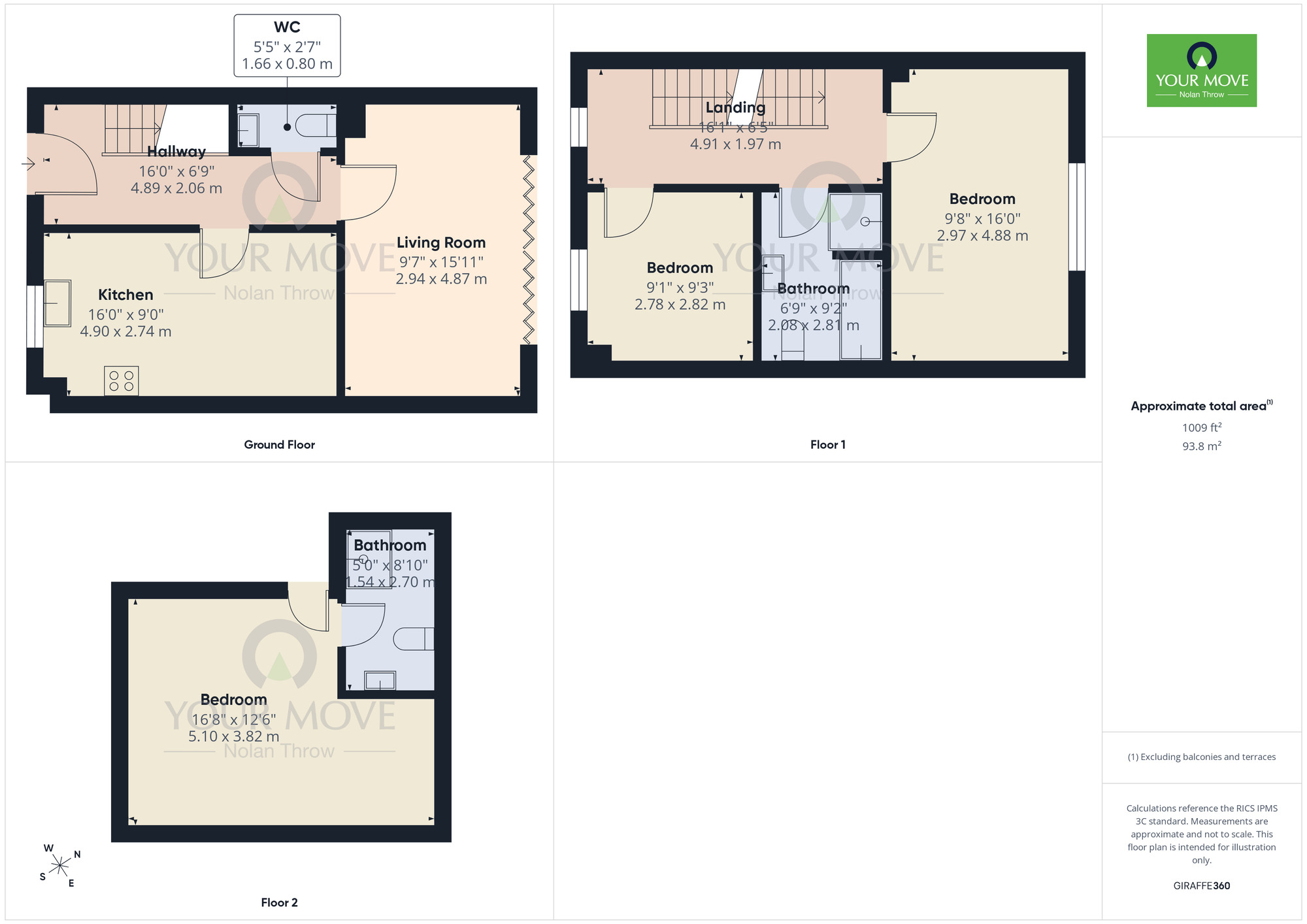 Floorplan of 3 bedroom End Terrace House for sale, Shelley Street, Poets Corner, Northampton, Northamptonshire, NN2