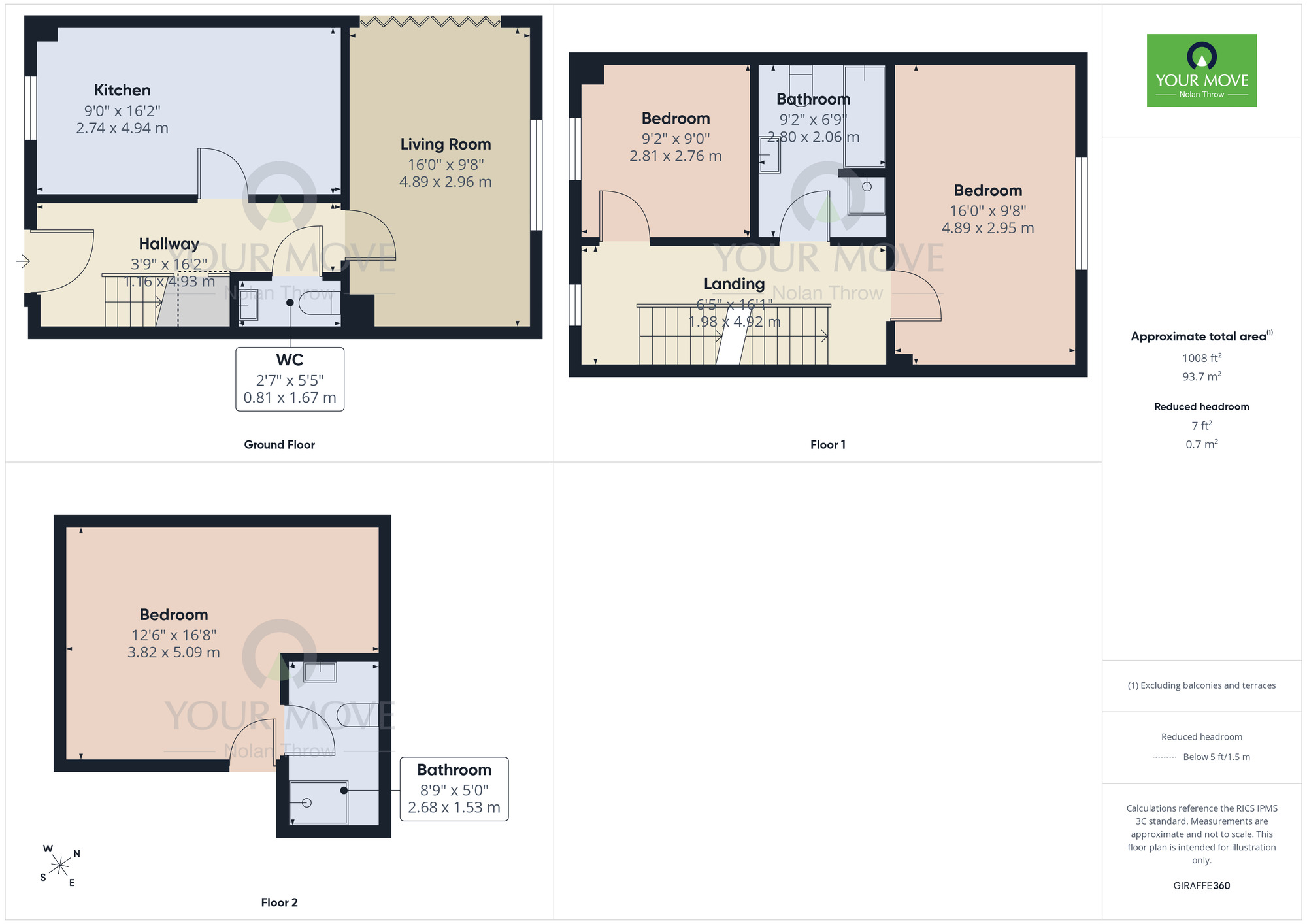 Floorplan of 3 bedroom End Terrace House for sale, Shelley Street, Poets Corner, Northampton, Northamptonshire, NN2