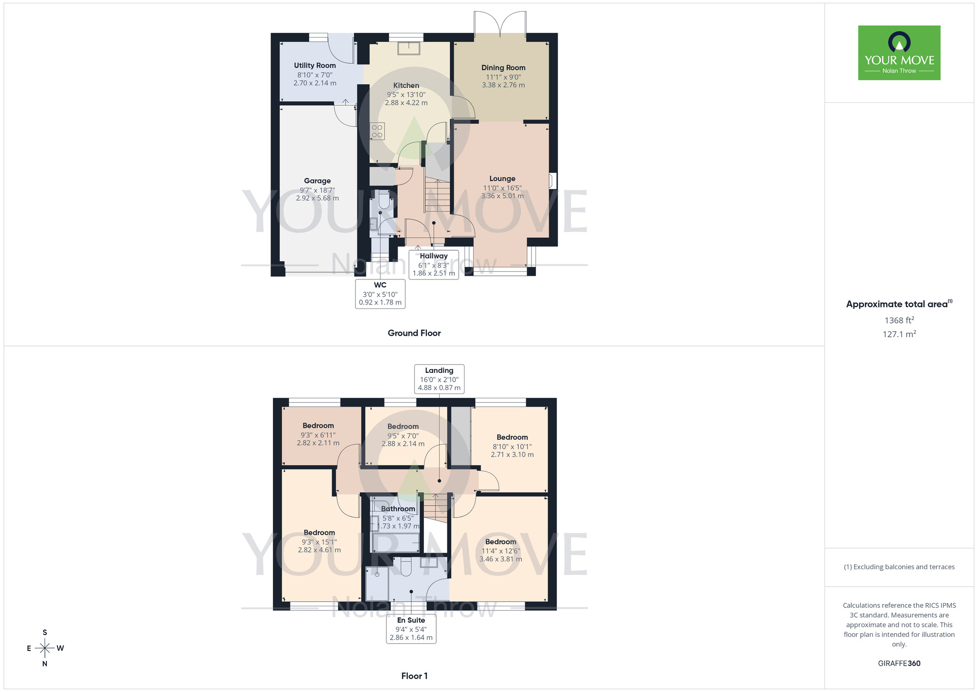 Floorplan of 5 bedroom Detached House for sale, Burditt Close, Rothwell, North Northamptonshire, NN14