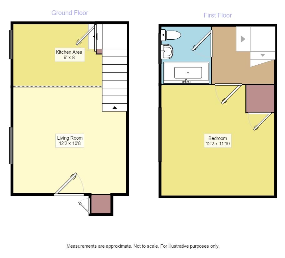 Floorplan of 1 bedroom House to rent, Heron Ridge, Polegate, East Sussex, BN26