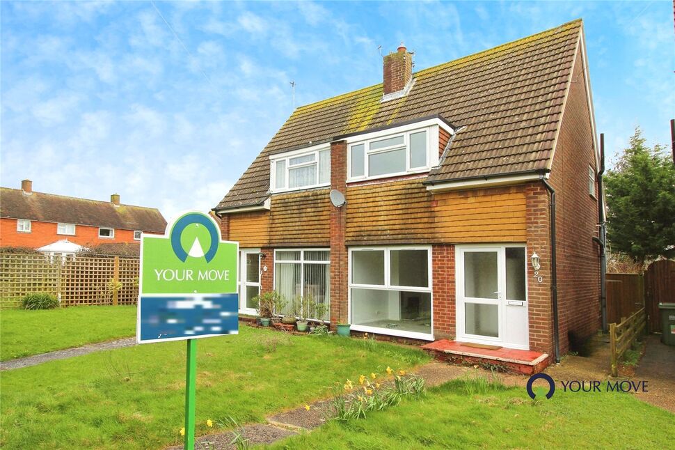 2 bedroom Semi Detached House for sale, Farmlands Close, Polegate, BN26
