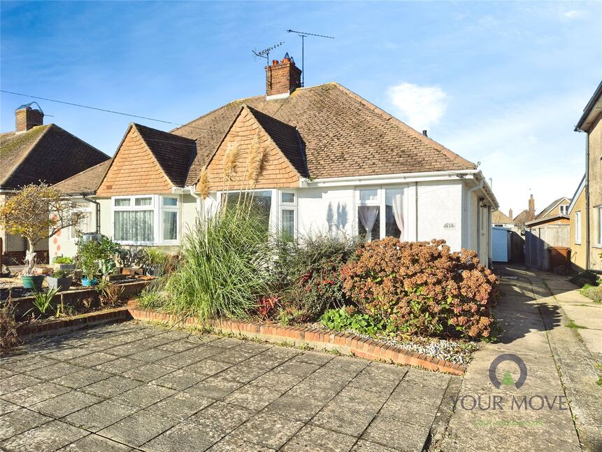 Main image of 2 bedroom Semi Detached Bungalow for sale, Oldfield Avenue, Eastbourne, East Sussex, BN20