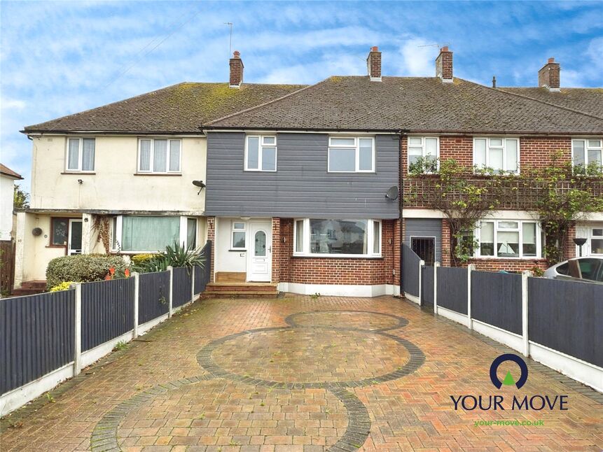 Main image of 3 bedroom Mid Terrace House for sale, Hugin Avenue, Broadstairs, Kent, CT10