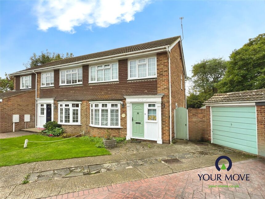 Main image of 3 bedroom Semi Detached House for sale, Hildersham Close, Broadstairs, Kent, CT10