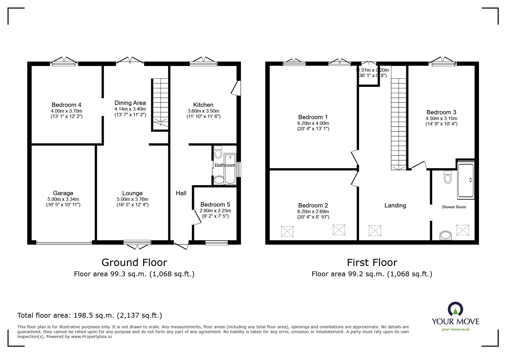 Floorplan of 5 bedroom Detached House for sale, Broadstairs Road, Broadstairs, Kent, CT10