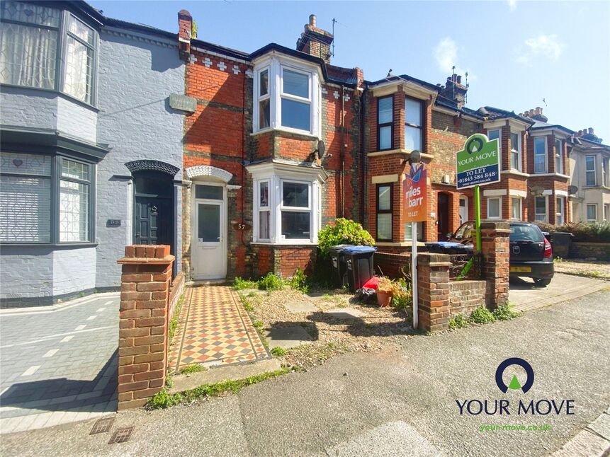 Main image of 3 bedroom Mid Terrace House to rent, Margate Road, Ramsgate, Kent, CT11
