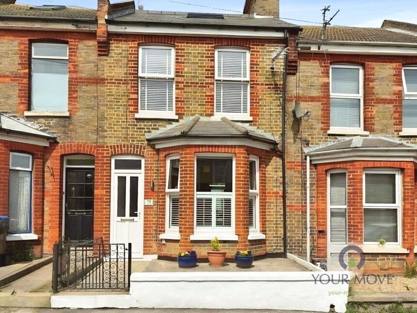 Main image of 3 bedroom Mid Terrace House for sale, Cecilia Road, Ramsgate, Kent, CT11