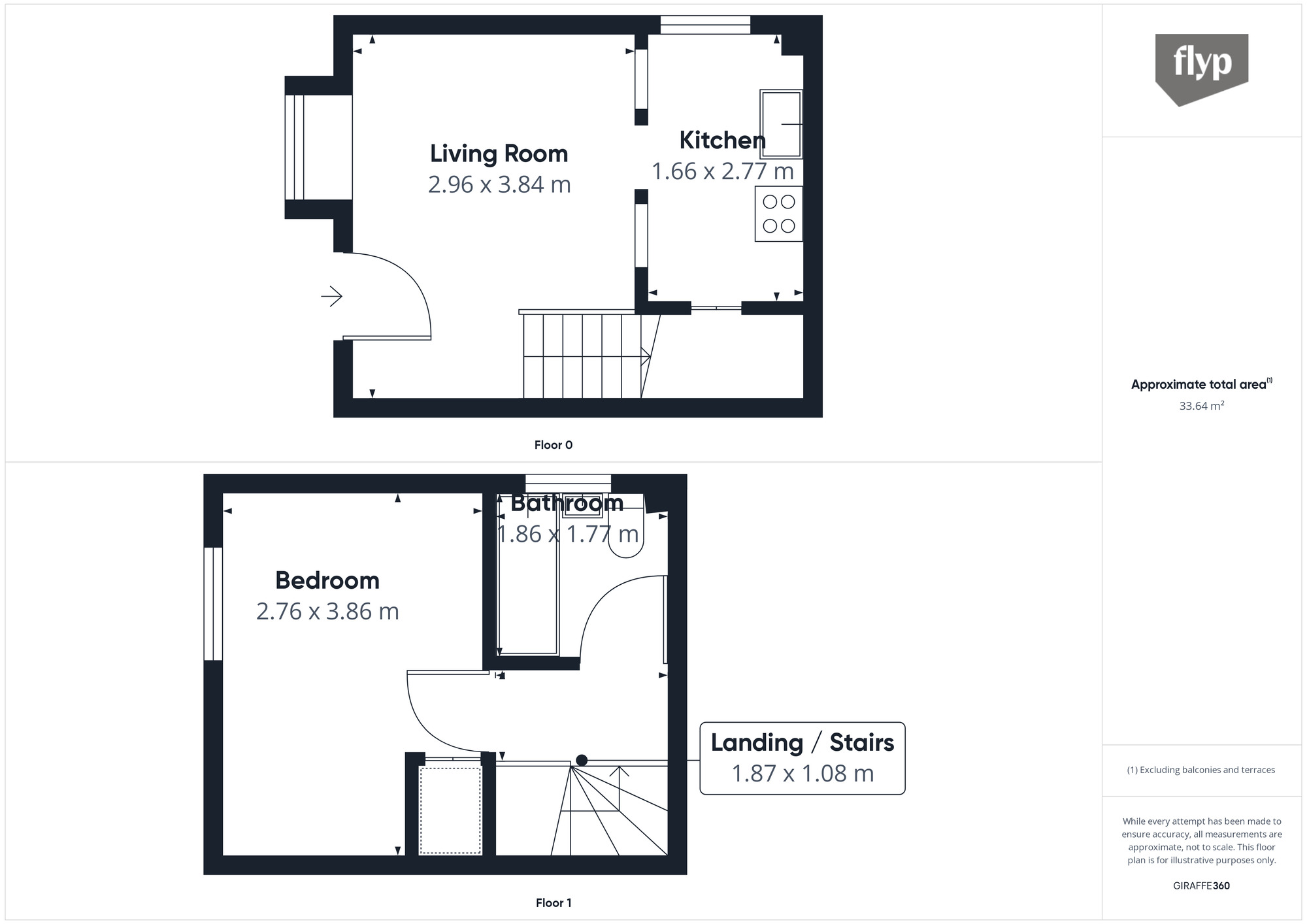 Floorplan of 1 bedroom Semi Detached House for sale, Juniper Way, Romford, RM3
