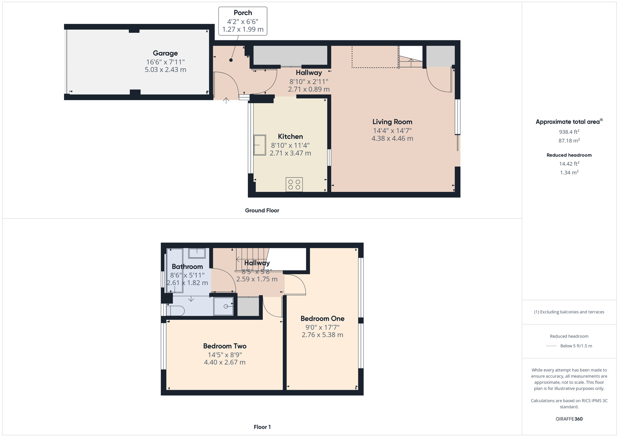 Floorplan of 2 bedroom Mid Terrace House for sale, Neave Crescent, Romford, RM3
