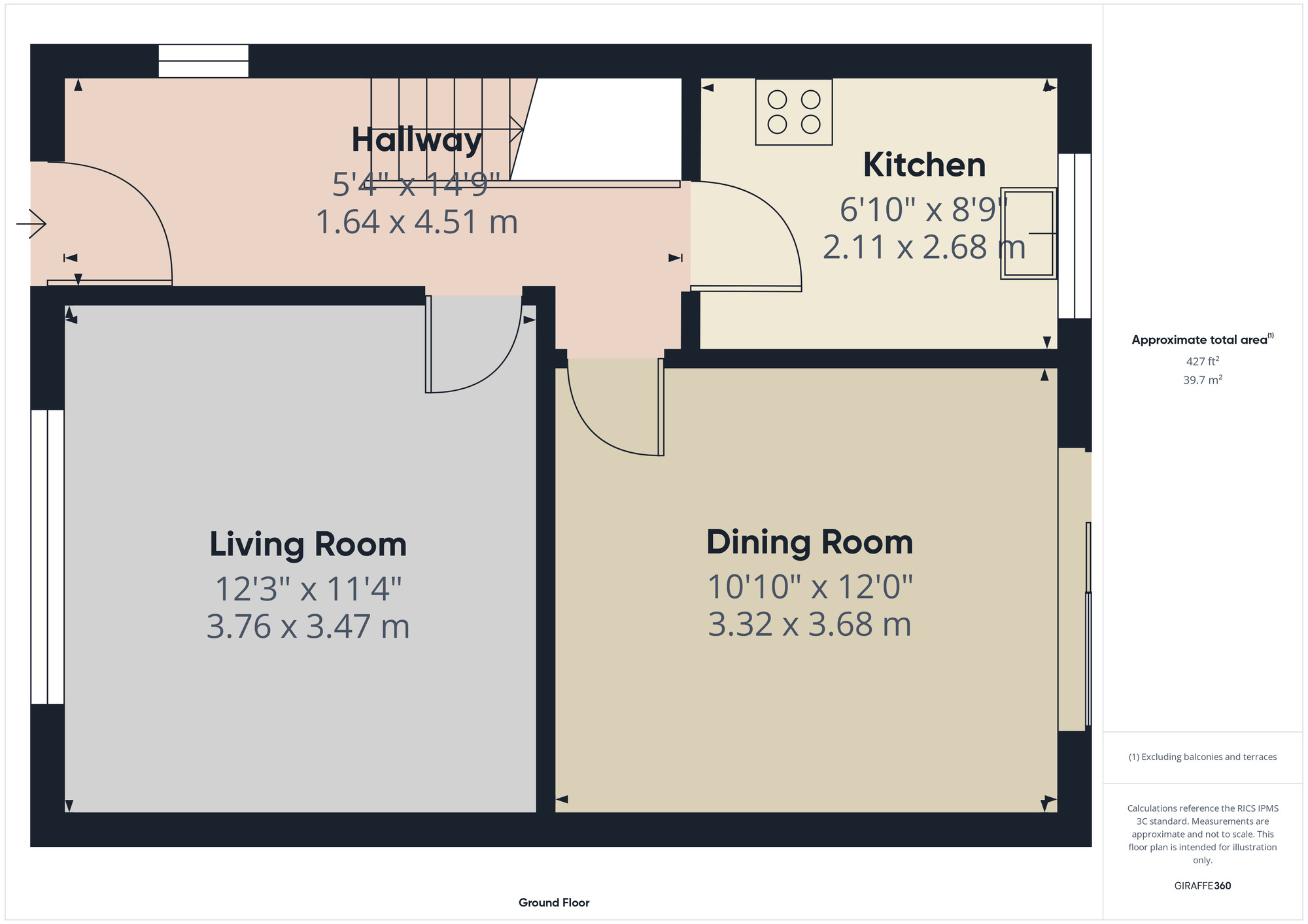 Floorplan of 3 bedroom Semi Detached House for sale, Kingshill Avenue, RM5