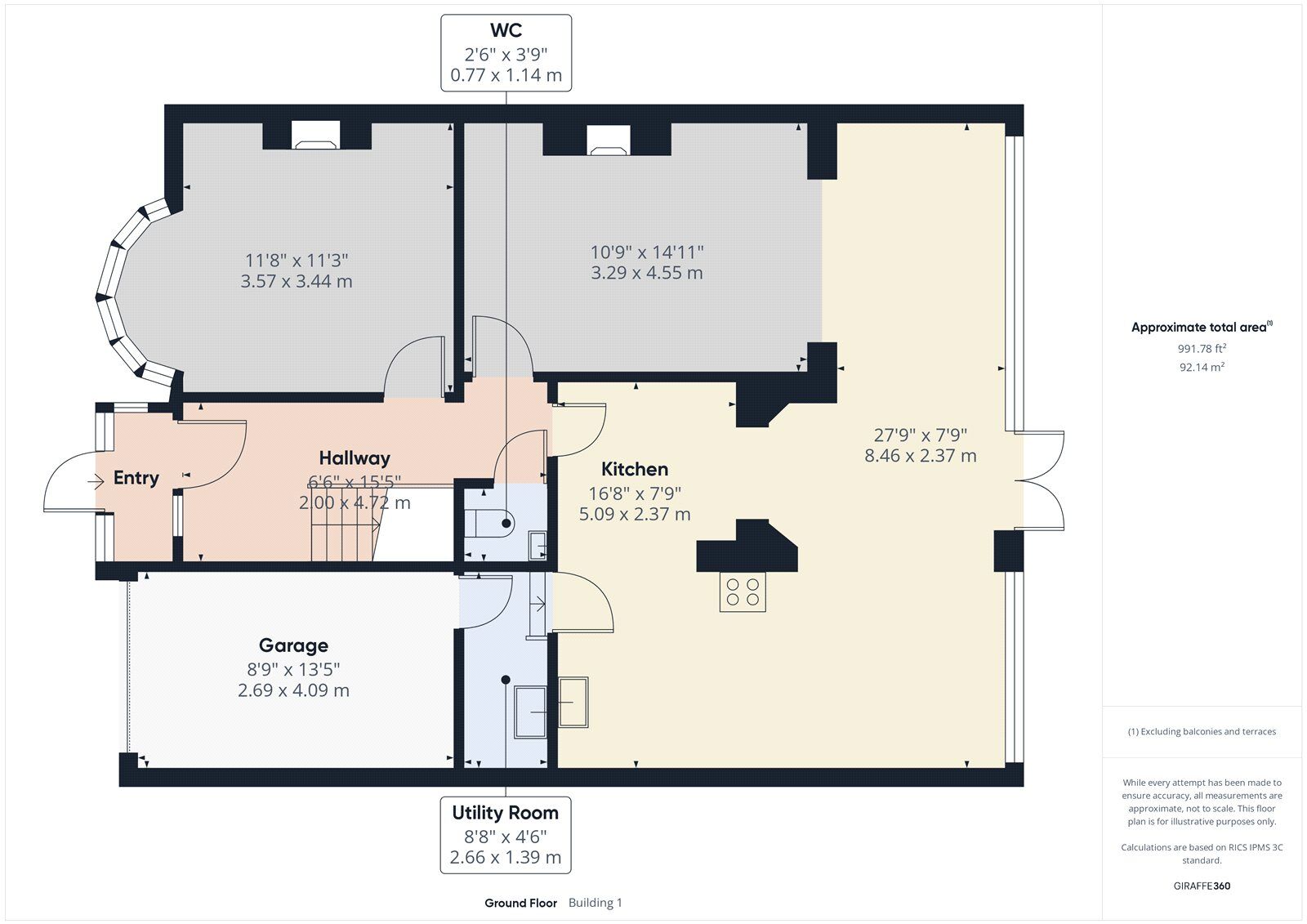 Floorplan of 4 bedroom Semi Detached House to rent, Fairholme Avenue, Romford, RM2