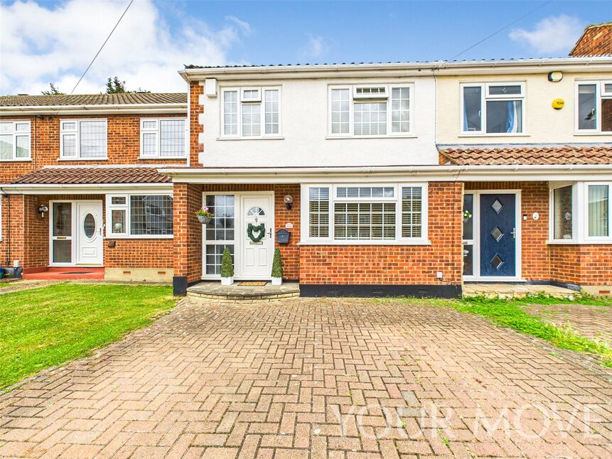 Main image of 3 bedroom Mid Terrace House for sale, Sheridan Close, Romford, RM3