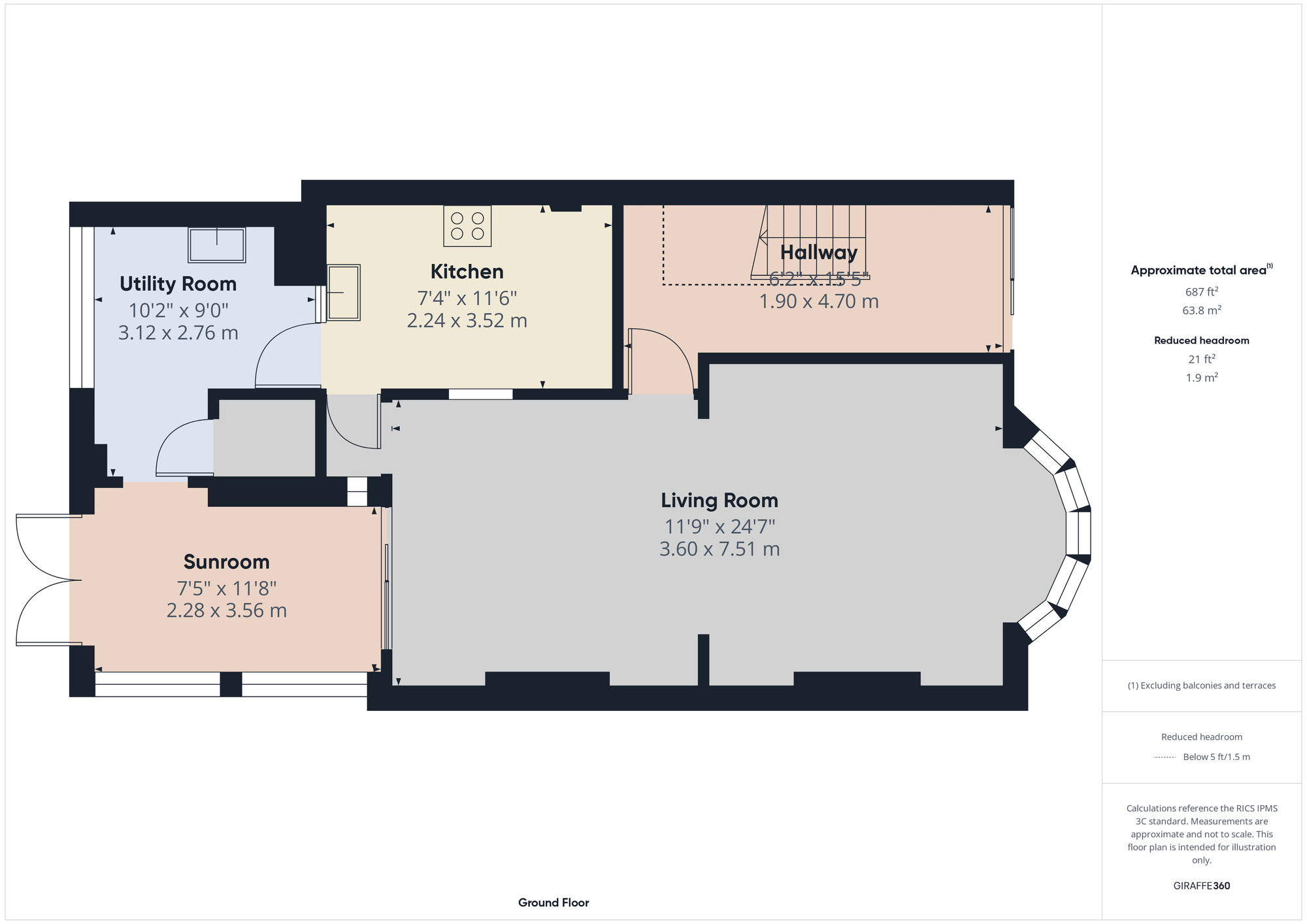 Floorplan of 4 bedroom Semi Detached House for sale, Mawney Road, Romford, RM7
