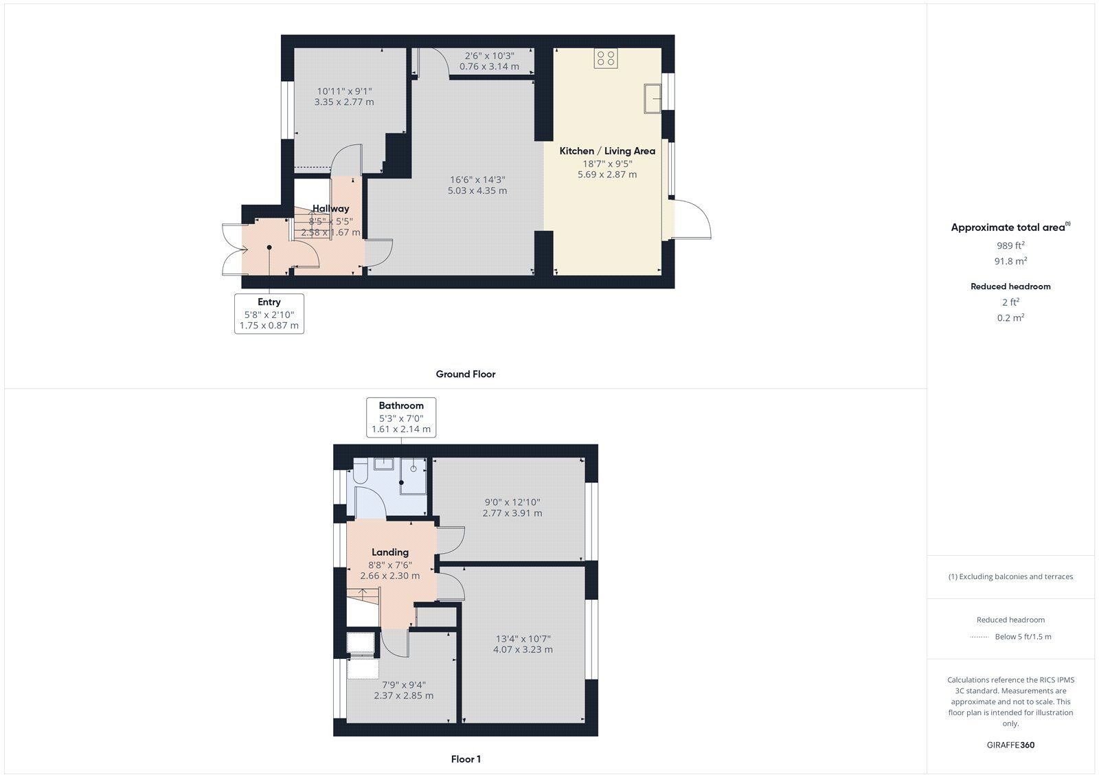 Floorplan of 5 bedroom Mid Terrace House to rent, Bouvier Road, Enfield, EN3