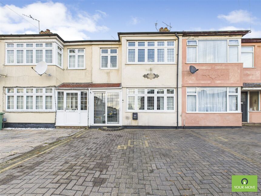Main image of 3 bedroom Mid Terrace House for sale, Chestnut Avenue, Hornchurch, RM12