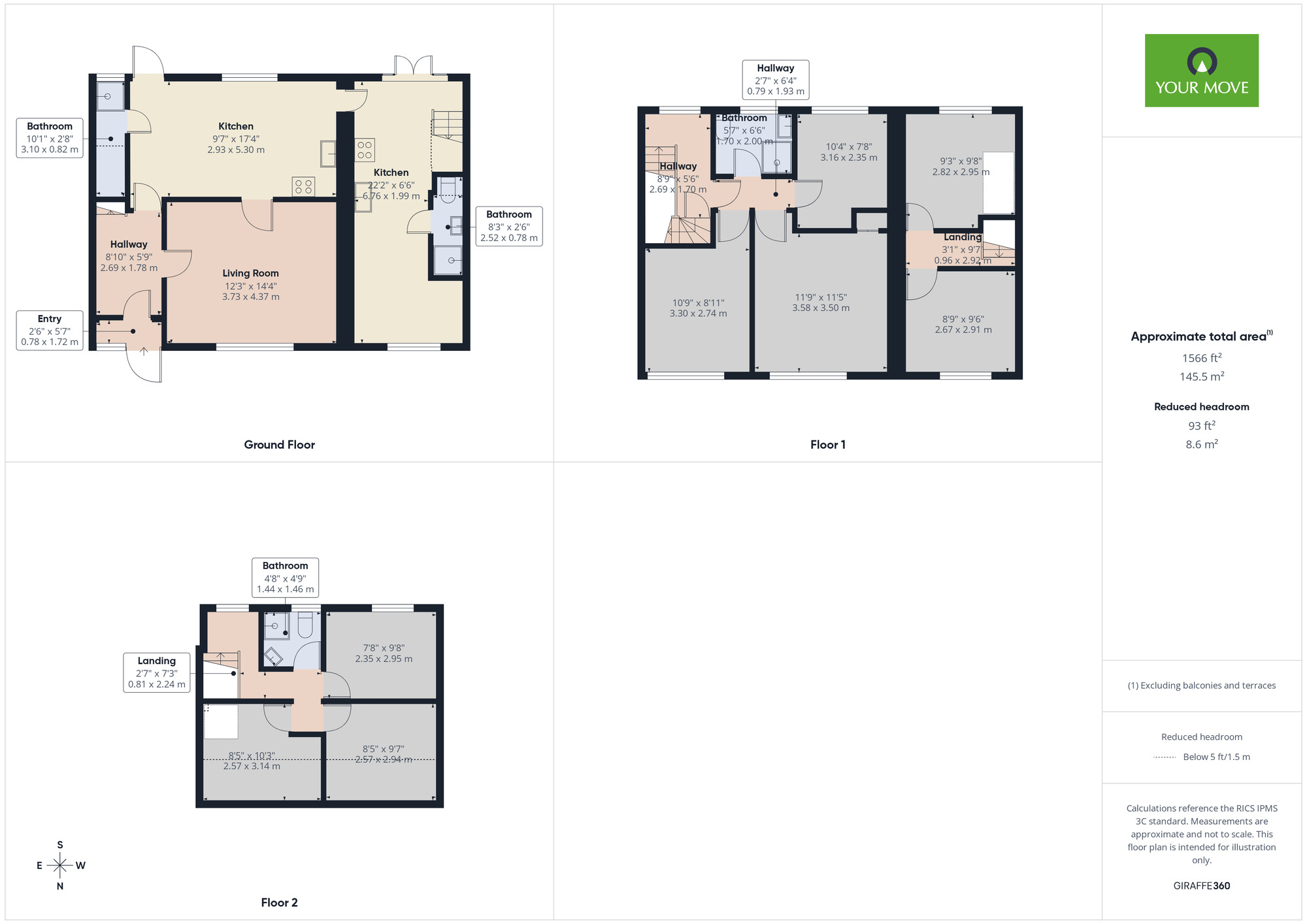Floorplan of 8 bedroom House to rent, Penrith Road, Romford, RM3