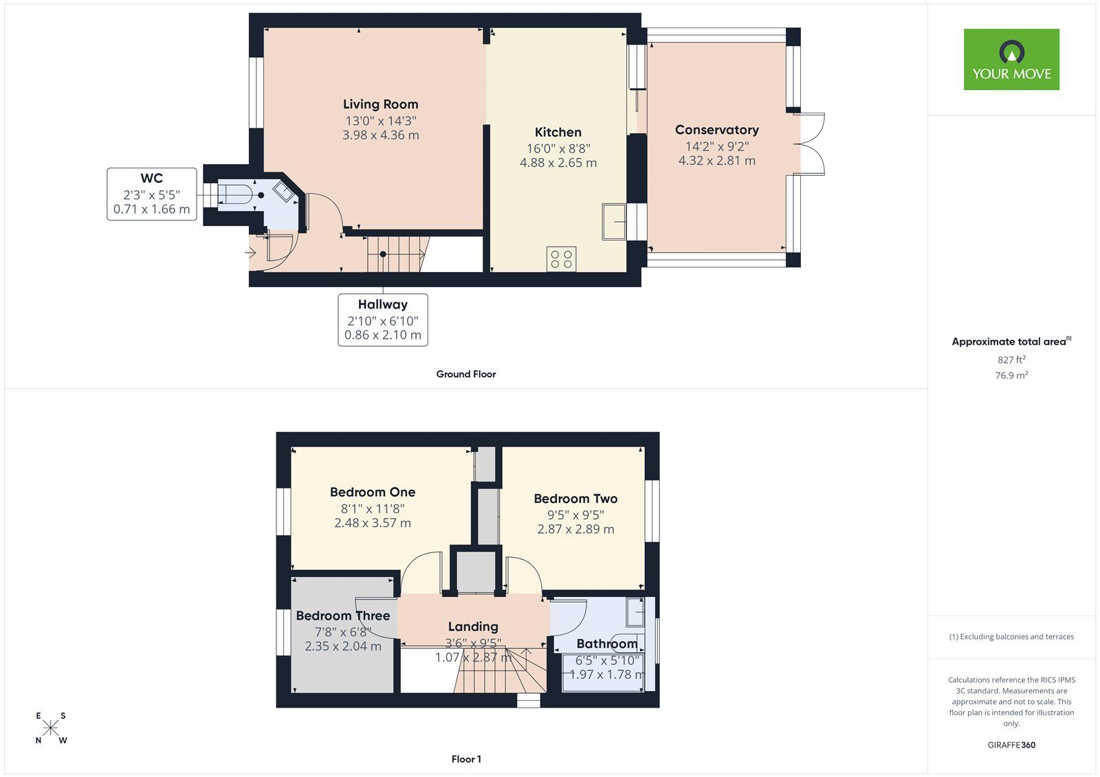 Floorplan of 3 bedroom Semi Detached House for sale, Hornchurch Road, Hornchurch, Essex, RM11